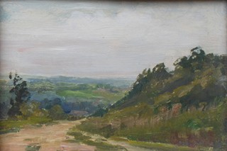JAROMÍR KUNC (1900-1971) - PĚŠINA S VÝHLEDEM DO KRAJINY