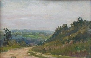 JAROMÍR KUNC (1900-1971) - PĚŠINA S VÝHLEDEM DO KRAJINY