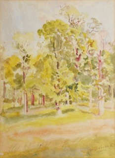 JOSEF JINDŘICH LOUKOTA (1889-1963) - V PARKU