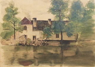 JOSEF JINDŘICH LOUKOTA (1889-1963) - U ŘEKY, ROKYCANY