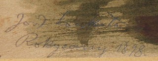 JOSEF JINDŘICH LOUKOTA (1889-1963) - U ŘEKY, ROKYCANY
