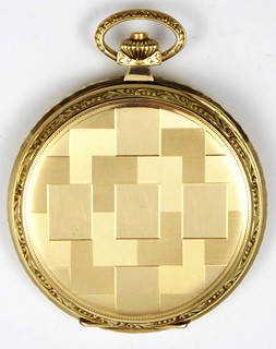 ZLATÉ ART DECO KAPESNÍ HODINKY - DOXA