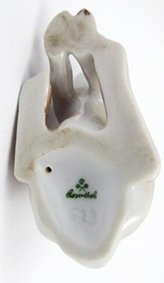 OTTMAR OBERMAIER (1883-1958) - SEDÍCÍ ZAJÍC - ROSENTHAL