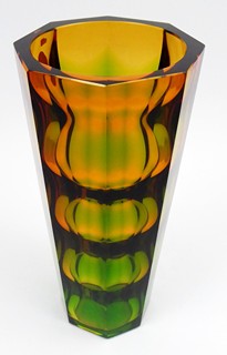 AKNUNY ASTVATSATURYAN (1925-2010) - VÁZA DUHA - LENINGRAD ART GLASS FACTORY
