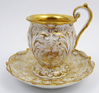 LUXUSNÍ ZLACENÝ ŠÁLEK - SLAVKOV, ROK 1839