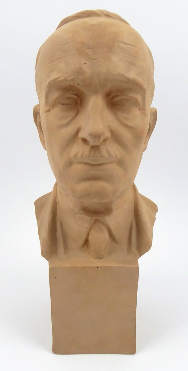 BŘETISLAV BENDA (1897-1983) - EDVARD BENEŠ - BYSTA