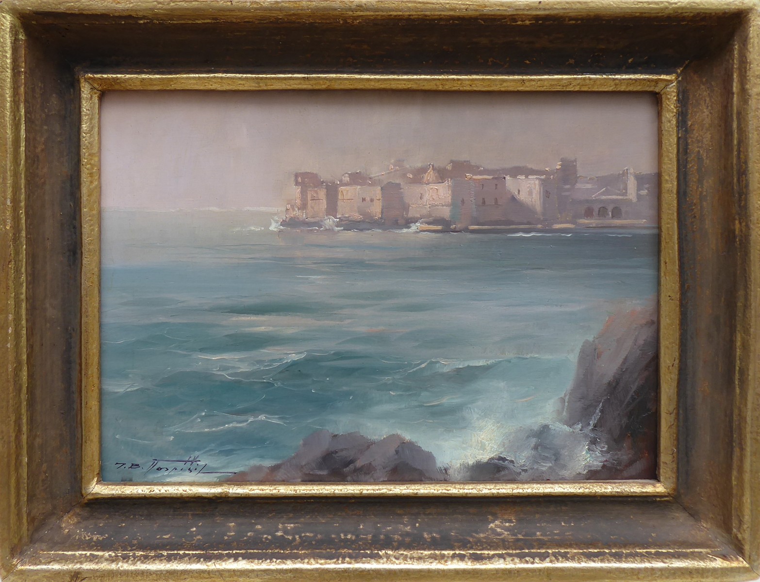 JAN BOHUMIL POSPÍŠIL (1898-1968) - DUBROVNÍK OD SVATÉHO JAKOVA