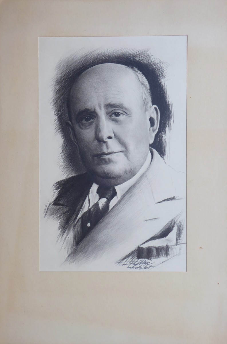 JOSEF VAIC (1884-1961) - PORTRÉT JANA MASARYKA