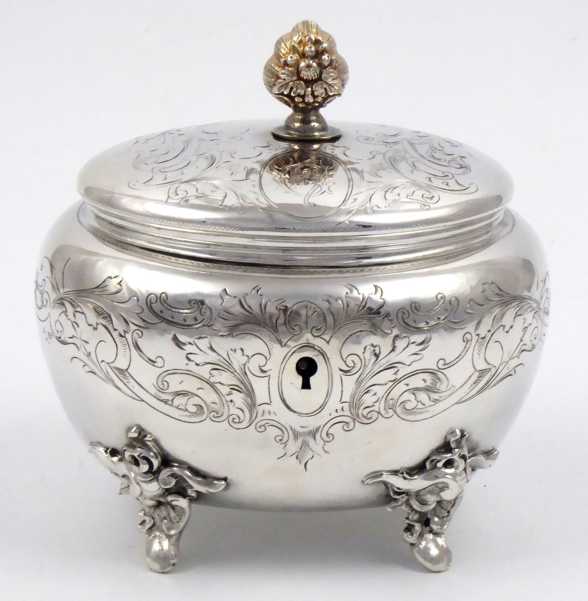 LUXUSNÍ STŘÍBRNÁ CUKŘENKA - JOSEF B. GEDLITZKA, VÍDEŇ