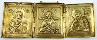 CESTOVNÍ IKONA - TRIPTYCH DEÉSIS