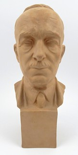 BŘETISLAV BENDA (1897-1983) - EDVARD BENEŠ - BYSTA