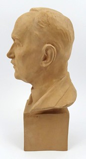 BŘETISLAV BENDA (1897-1983) - EDVARD BENEŠ - BYSTA