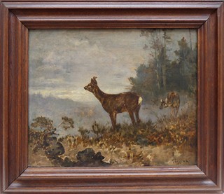 GUSTAV EGGENA (1850-1915) - SRNČÍ PÁR NA MÝTINĚ