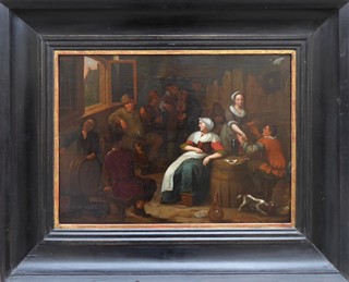 V KRČMĚ - INSPIROVÁNO JAN MIENSE MOLENAER (1610-1668)