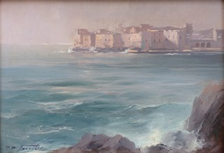 JAN BOHUMIL POSPÍŠIL (1898-1968) - DUBROVNÍK OD SVATÉHO JAKOVA