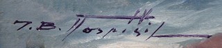 JAN BOHUMIL POSPÍŠIL (1898-1968) - DUBROVNÍK OD SVATÉHO JAKOVA