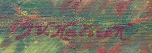 JOSEF VLADIMÍR KAČÍREK (NAR. 1899) - CESTOU ZE ŽNÍ