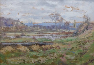 JINDŘICH STEHLÍK (1905-1991) - MOTIV U PRAHY