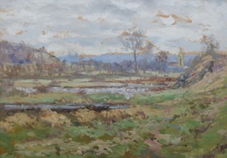 JINDŘICH STEHLÍK (1905-1991) - MOTIV U PRAHY