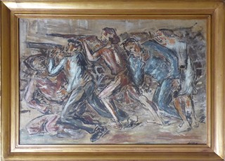 ALOYS WACH (1892-1940) ?  - NA BARIKÁDĚ