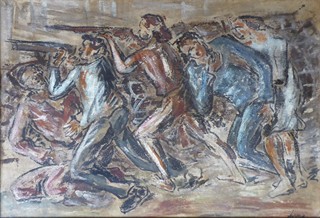 ALOYS WACH (1892-1940) ?  - NA BARIKÁDĚ