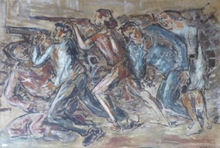 ALOYS WACH (1892-1940) ?  - NA BARIKÁDĚ