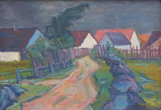 VÁCLAV TUREK (1924-1988) - CESTA VESNICÍ