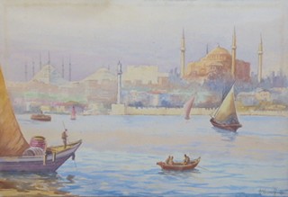 ALEXANDRA KORSAKOFF-GALSTON (1884-1969) - BOSPOR, ISTANBUL