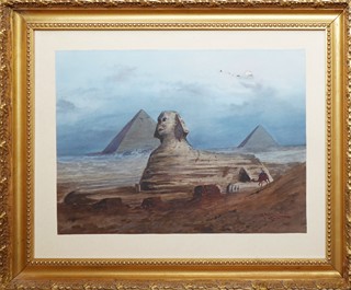 A. MARCHETTINI - SFINGA A PYRAMIDY ZA SVITU MĚSÍCE