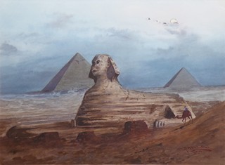 A. MARCHETTINI - SFINGA A PYRAMIDY ZA SVITU MĚSÍCE