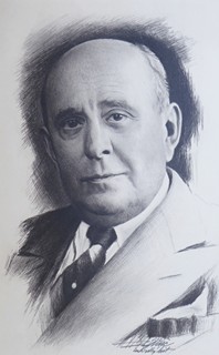 JOSEF VAIC (1884-1961) - PORTRÉT JANA MASARYKA