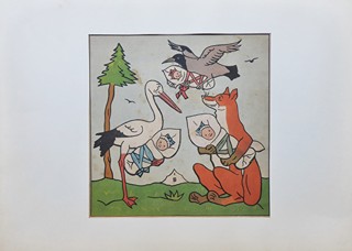 JOSEF LADA (1887-1957) - SVĚT ZVÍŘAT - TO JE DĚTÍ JAKO SMETÍ