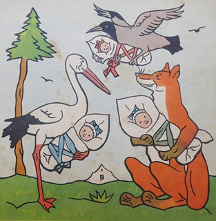 JOSEF LADA (1887-1957) - SVĚT ZVÍŘAT - TO JE DĚTÍ JAKO SMETÍ