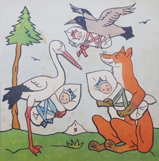 JOSEF LADA (1887-1957) - SVĚT ZVÍŘAT - TO JE DĚTÍ JAKO SMETÍ