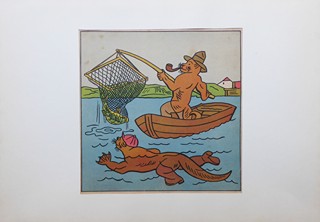 JOSEF LADA (1887-1957) - SVĚT ZVÍŘAT - RYBÁŘI