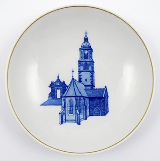 TALÍŘEK S ARCHITEKTUROU MĚSTA MEISSEN - MÍŠEŇ