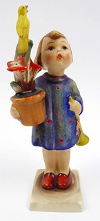 REINHOLD UNGER (1880-1974) - ICH GRATULIERE, GRATULUJI - W. GÖBEL PORZELLAN, HUMMEL, OESLAU