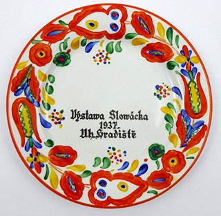 TALÍŘ K VÝSTAVĚ SLOVÁCKA V UHERSKÉM HRADIŠTI V ROCE 1937