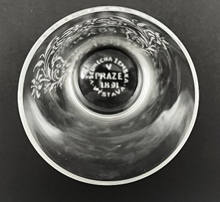 SKLENKA - VŠEOBECNÁ ZEMSKÁ VÝSTAVA V PRAZE ROKU 1891