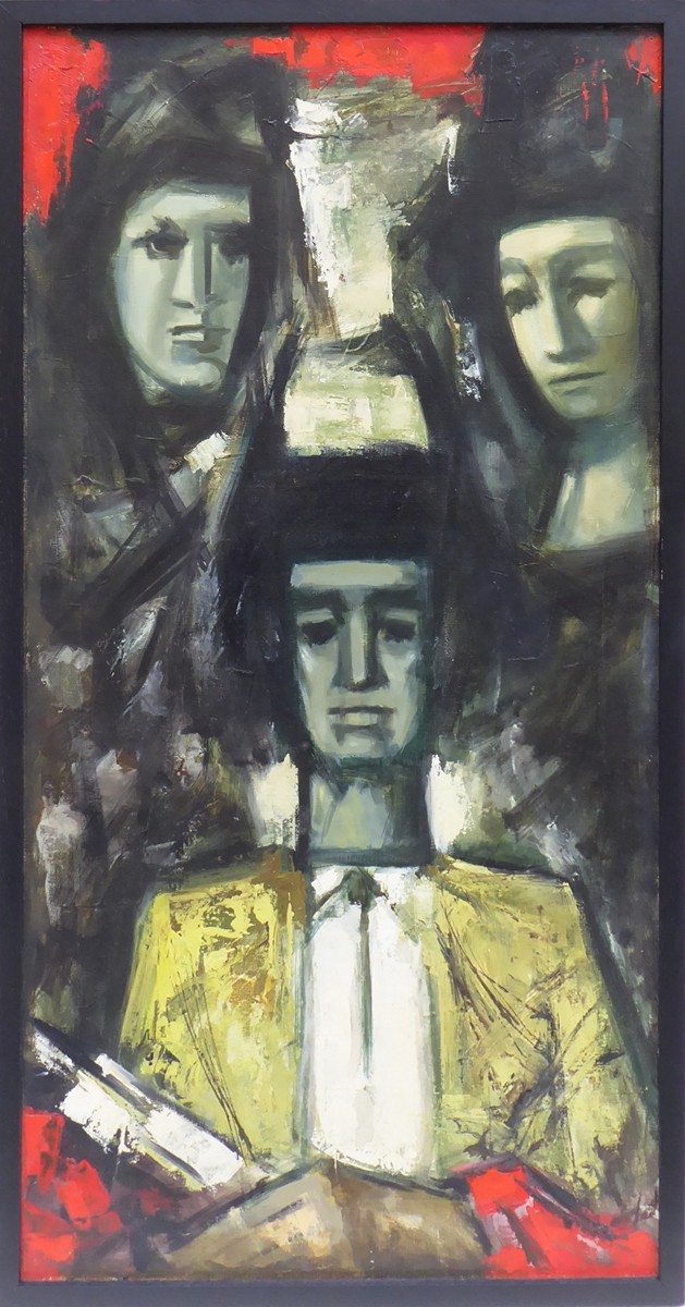 ANTONÍN MAREK MACHOUREK (1913-1991) - TOREADOR A SEŇORITY
