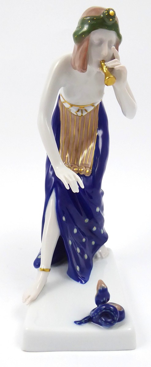 BERTHOLD BOESS (1877-1957) - HADÍ TANEČNICE - ROSENTHAL, ČÍSLO MODELU 442, ROK 1923