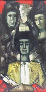 ANTONÍN MAREK MACHOUREK (1913-1991) - TOREADOR A SEŇORITY