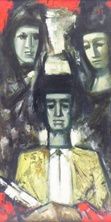 ANTONÍN MAREK MACHOUREK (1913-1991) - TOREADOR A SEŇORITY