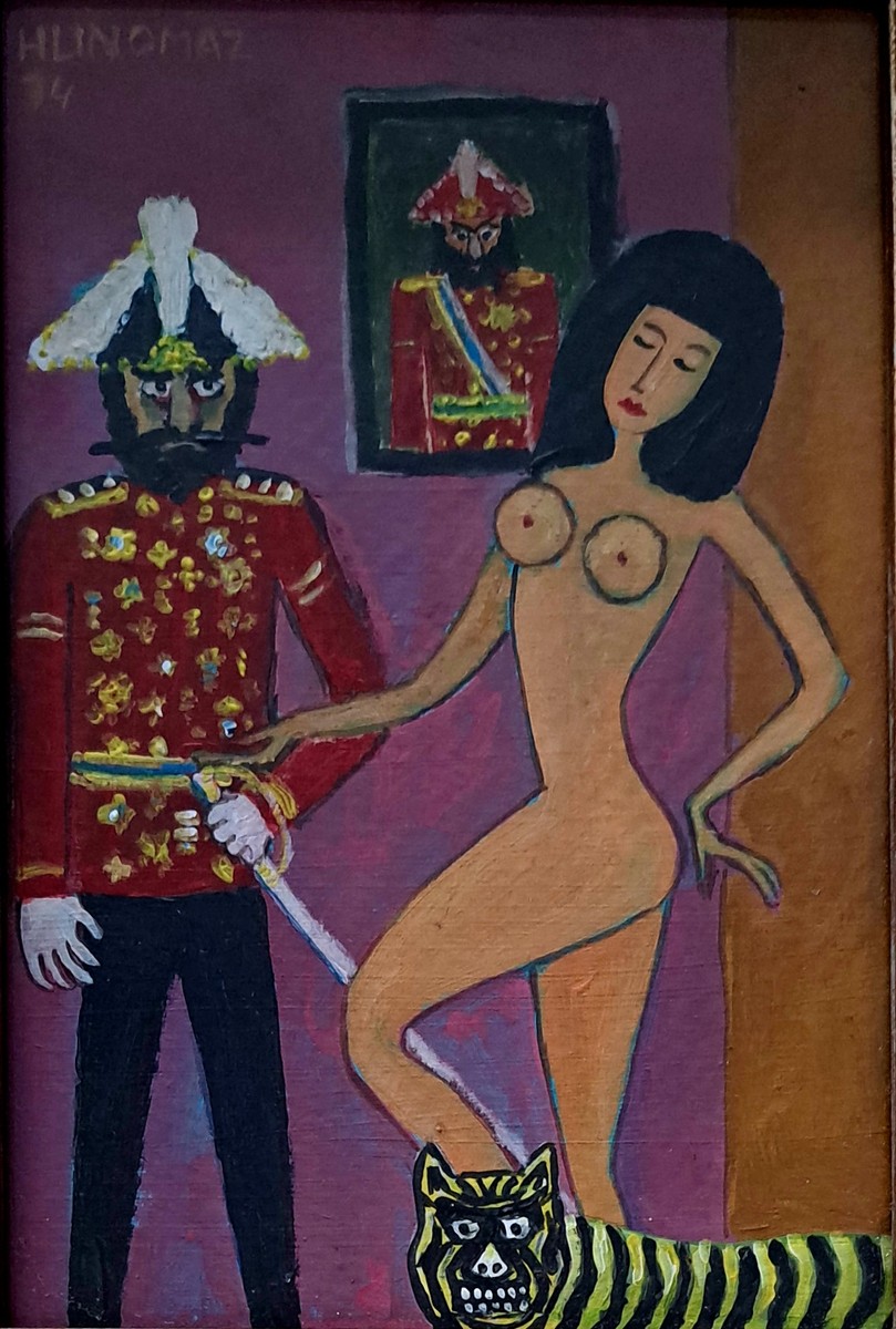 Josef Hlinomaz (1914 - 1978) - Generál a žena