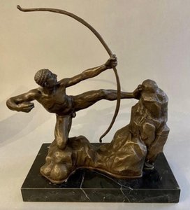 Emile Antoine Bourdelle (1861 - 1929) - Herakles napínající luk