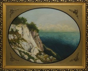Beneš Knüpfer (1844 - 1910) - Mořské útesy