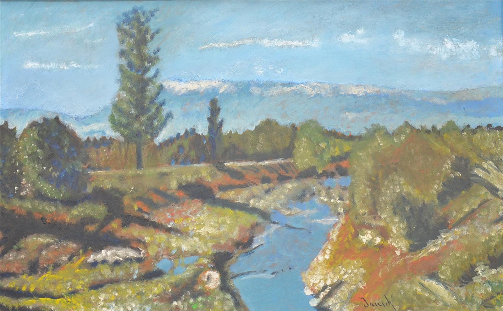 Anton Jasusch (1882 - 1965) - Horský potok