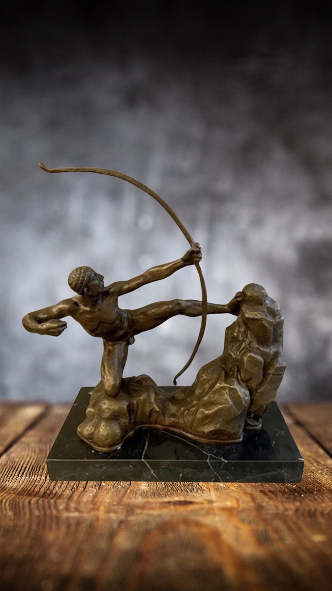 #1477 Emile Antoine Bourdelle (1861 - 1929) - Herakles napínající luk