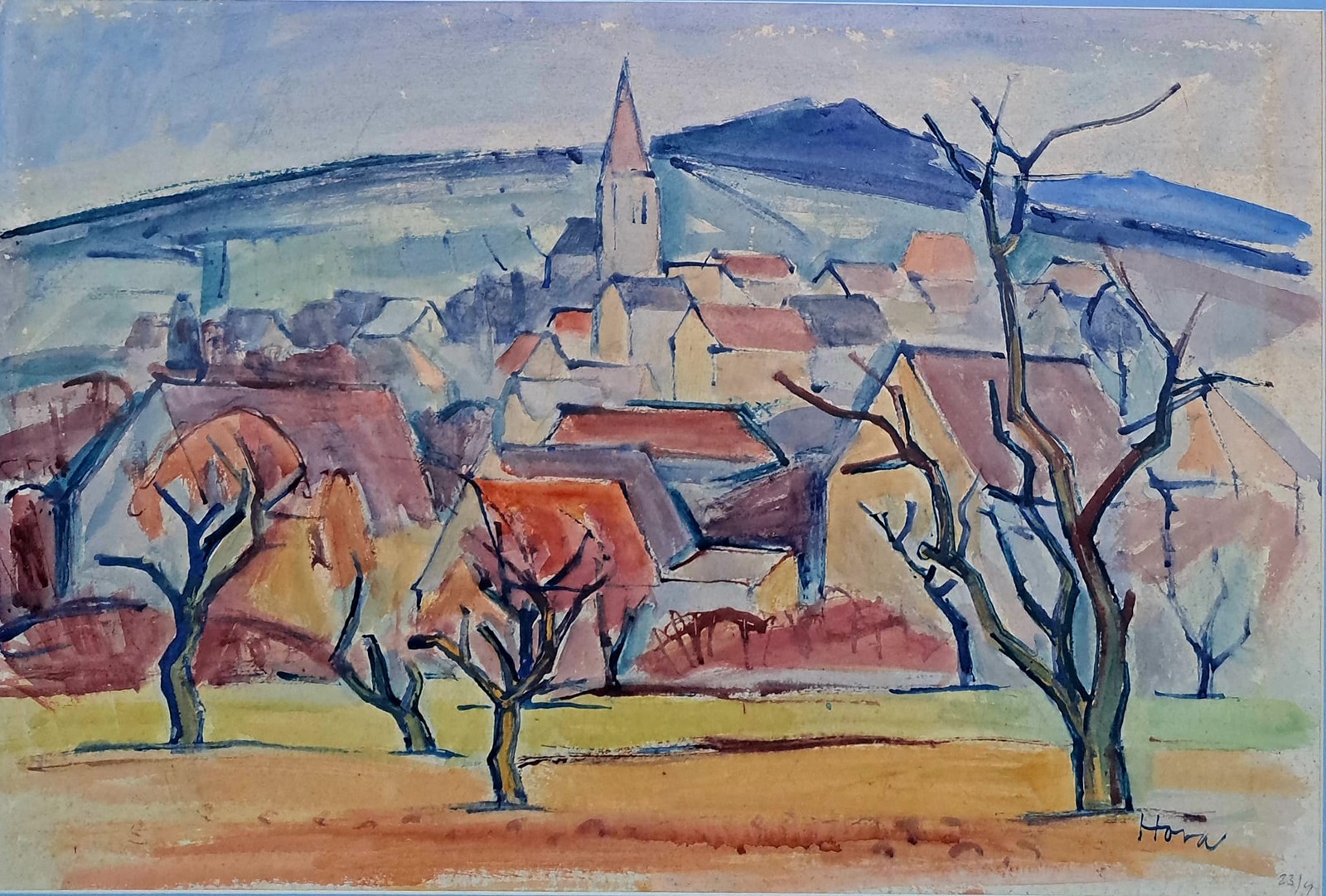 František Hora (1913 - 2004) - Vesnice