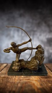 #1477 Emile Antoine Bourdelle (1861 - 1929) - Herakles napínající luk